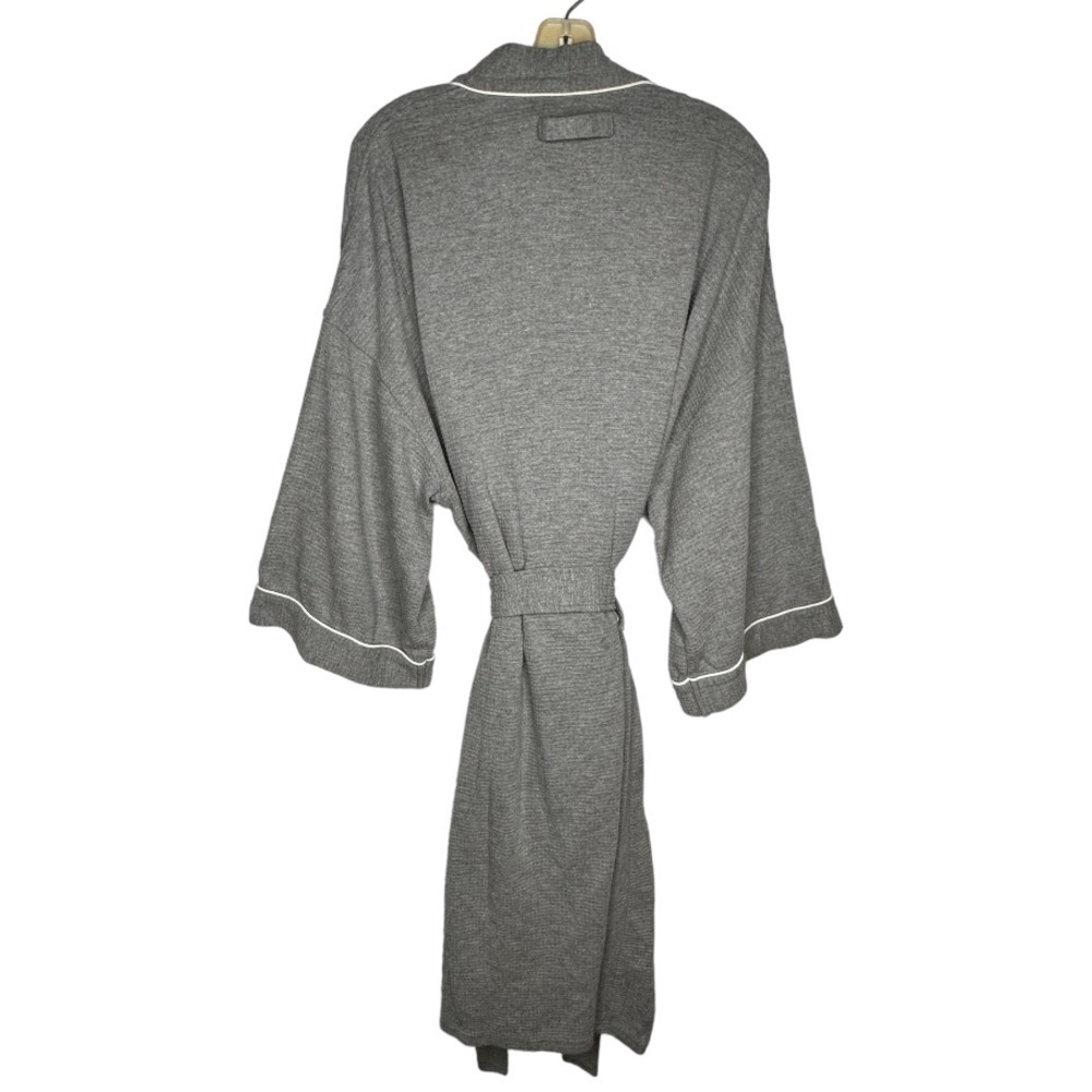 Izod Gray Robe - Picture 5 of 7